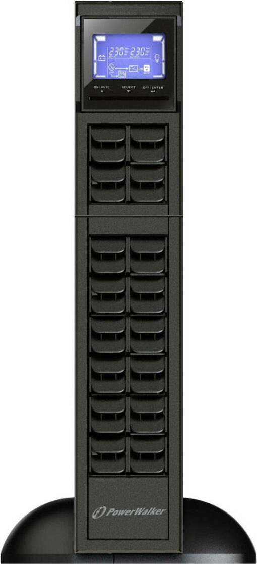 Powerwalker VFI 1000 CRM LCD UPS On-Line 1000VA 800W - Image 5