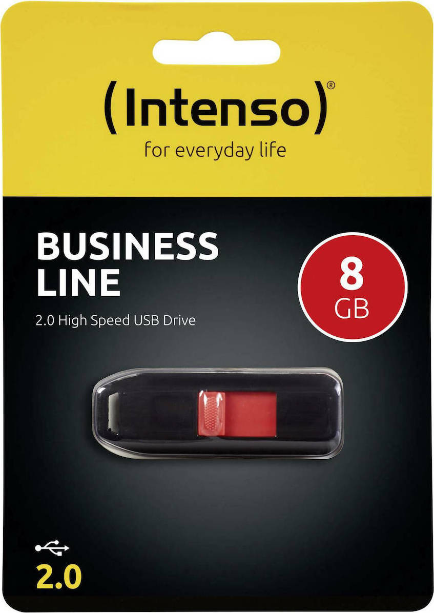 Intenso Business Line 8GB USB 2.0 Μαύρο - Image 5