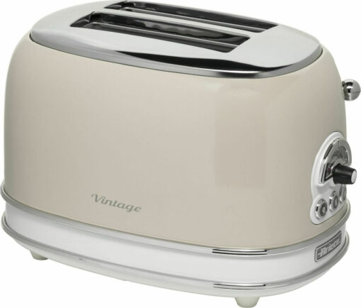 Ariete Vintage 0155/03 Φρυγανιέρα 2 Θέσεων 810W Μπεζ - Image 2