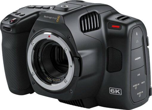 Blackmagic Design Βιντεοκάμερα Pocket Cinema 6K Pro 6K @ 50fps Αισθητήρας CMOS Αποθήκευση σε Κάρτα Μνήμης με Οθόνη Αφής 5" και HDMI