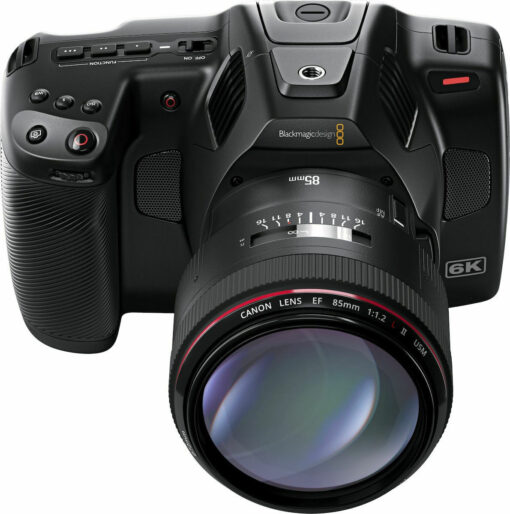 Blackmagic Design Βιντεοκάμερα Pocket Cinema 6K Pro 6K @ 50fps Αισθητήρας CMOS Αποθήκευση σε Κάρτα Μνήμης με Οθόνη Αφής 5" και HDMI - Image 6