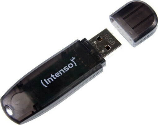 Intenso Rainbow Line 16GB USB 2.0 Μαύρο - Image 4