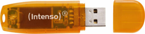 Intenso Rainbow Line 64GB USB 2.0 Πορτοκαλί - Image 3