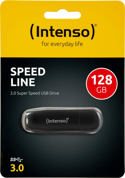 Intenso Speed Line 128GB USB 3.0 Μαύρο - Image 5
