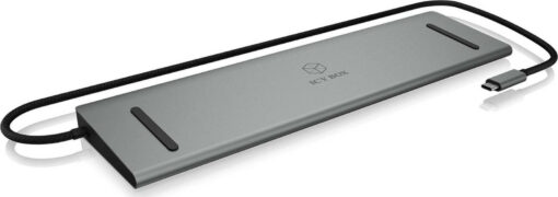 Icy Box USB-C Docking Station με HDMI 4K PD Ethernet (IB-DK2106-C) - Image 5