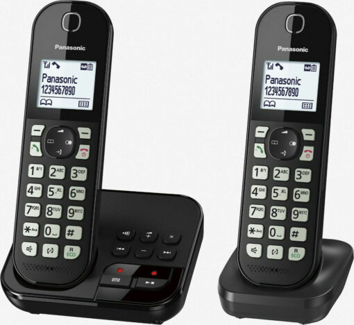 Panasonic KX-TGC462GB Duo Μαύρο