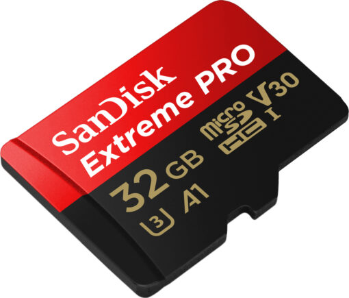 Sandisk Extreme Pro microSDHC 32GB Class 10 U3 V30 A1 UHS-I - Image 2