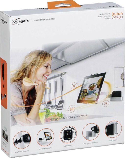 Vogel's 8371030 Βάση Tablet με Βραχίονα έως 12" σε Ασημί χρώμα - Image 6