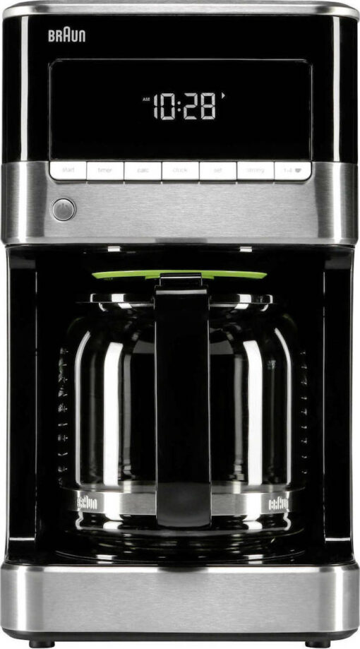 Braun PurAroma 7 KF 7120 Black Προγραμματιζόμενη Καφετιέρα Φίλτρου 1000W Silver - Image 4