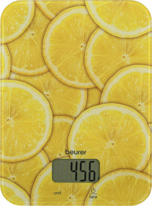 Beurer KS 19 Ψηφιακή Ζυγαριά Κουζίνας 1gr/5kg Lemon - Image 4