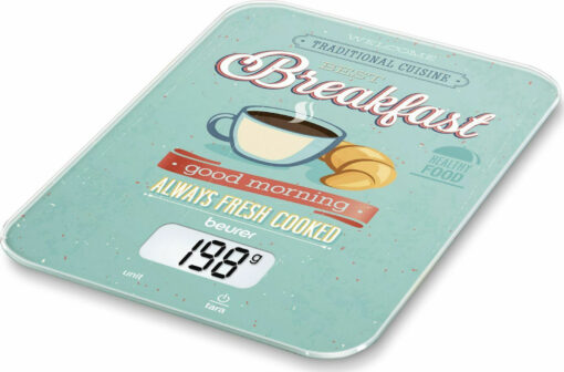 Beurer KS 19 Ψηφιακή Ζυγαριά Κουζίνας 1gr/5kg Breakfast