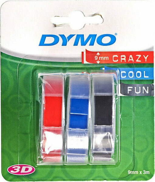 Dymo Ταινία Ετικετογράφου 3m x 9mm Πολύχρωμη 3τμχ - Image 4