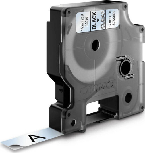 Dymo 45010 Ταινία Ετικετογράφου 7m x 12mm σε Διάφανο Χρώμα