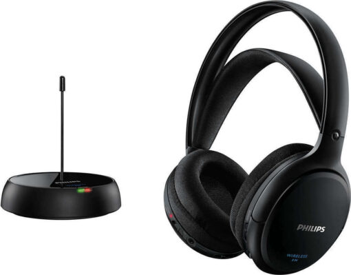 Philips SHC5200 Ασύρματο RF / 3.5mm με 14 ώρες Λειτουργίας Μαύρα