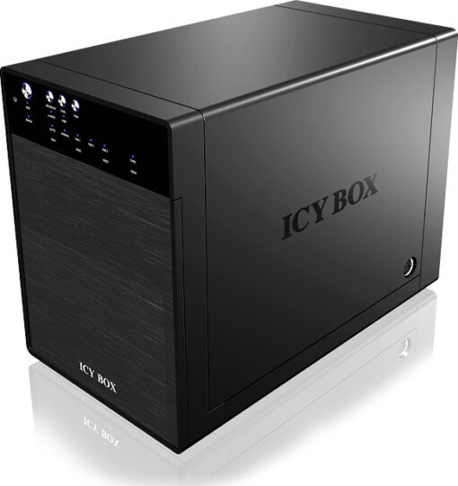 Icy Box Θήκη για 4 Σκληρούς Δίσκους 3.5" SATA III με σύνδεση USB 3.0 / eSATA - Image 3