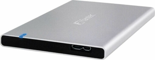 Fantec ALU7MMU3 Θήκη για Σκληρό Δίσκο 2.5" SATA III με σύνδεση USB 3.0 σε Ασημί χρώμα
