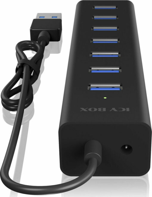 Icy Box USB 3.0 Hub 7 Θυρών με σύνδεση USB-A - Image 2
