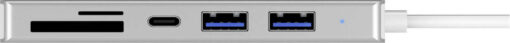 Icy Box USB 3.0 Hub 5 Θυρών με σύνδεση USB-C Ασημί - Image 6
