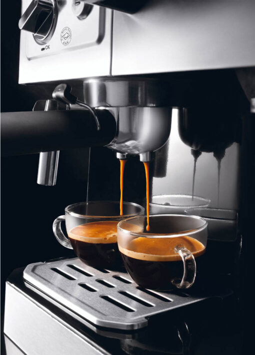 De'Longhi BCO421.S Πολυκαφετιέρα 2 σε 1 Πίεσης 15bar 1750W - Image 4
