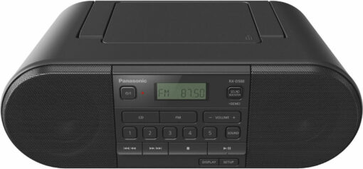 Panasonic Φορητό Ηχοσύστημα με CD / MP3 / USB / Ραδιόφωνο σε Μαύρο Χρώμα - Image 4