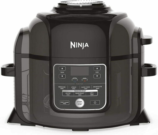 Ninja Πολυμάγειρας 1460W με Χωρητικότητα 6lt Μαύρος