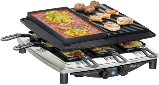 Steba RC 4 Plus Deluxe Ψησταριά Λείας & Αυλακωτής Πλάκας 1450W - Image 4
