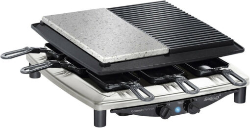 Steba RC 4 Plus Deluxe Ψησταριά Λείας & Αυλακωτής Πλάκας 1450W - Image 5