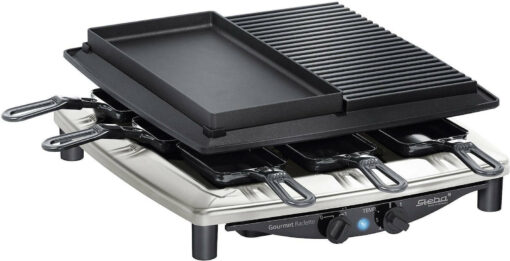 Steba RC 4 Plus Deluxe Ψησταριά Λείας & Αυλακωτής Πλάκας 1450W