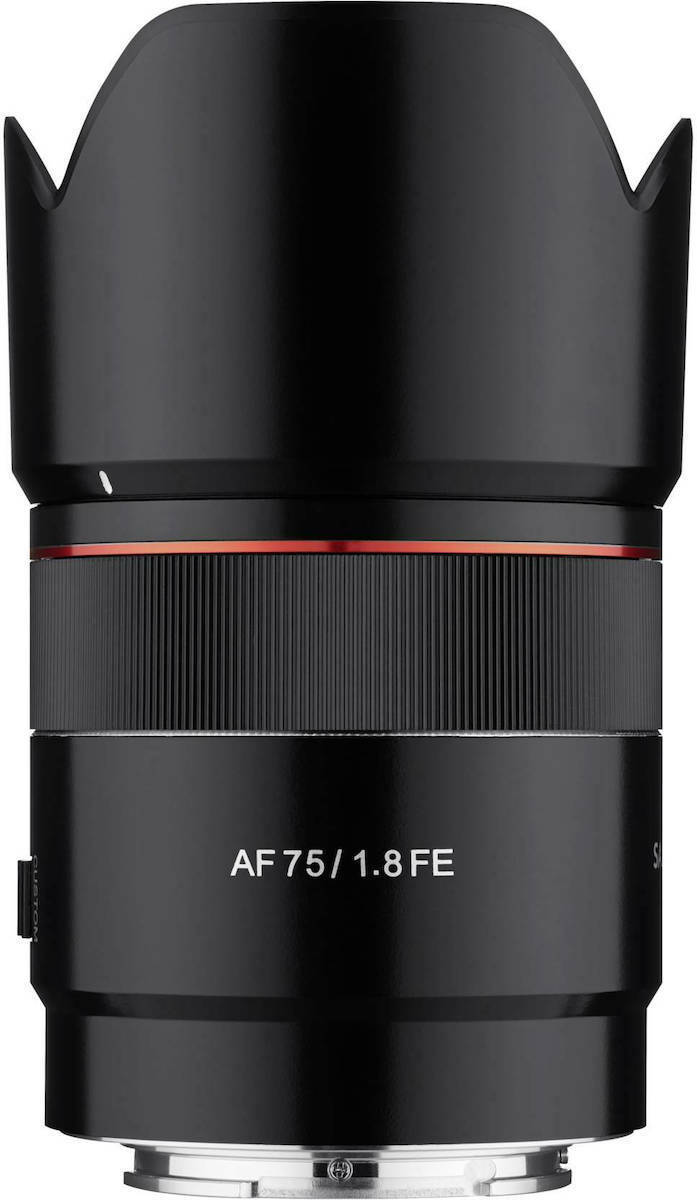 Samyang AF 75mm f/1.8 FE Full Frame για Sony E Μount