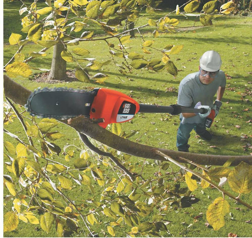 Black & Decker GPC1820L20 Τηλεσκοπικό Κονταροπρίονο Μπαταρίας 18V 2Ah με Λάμα 20cm και Βάρους 3.7kg - Image 4