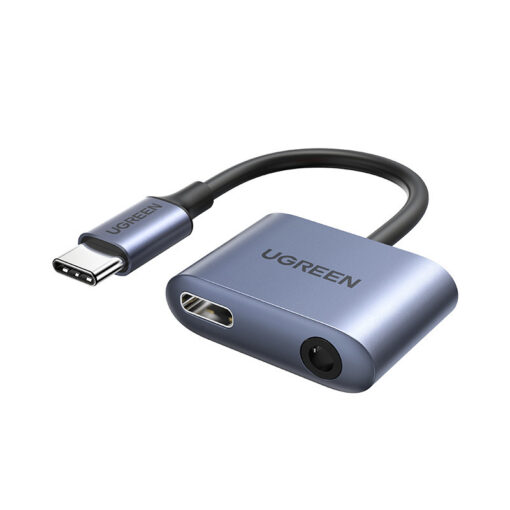 Ugreen USB-C male σε 3.5mm / USB-C female 1τμχ (60164)