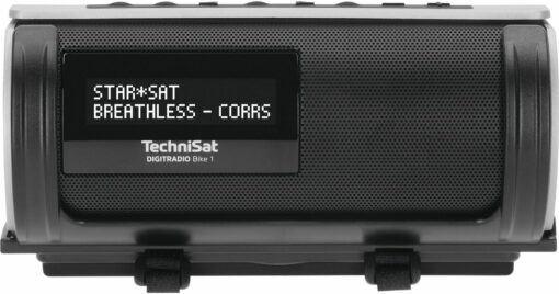Technisat DigitRadio Bike 1 Φορητό Ραδιόφωνο Επαναφορτιζόμενο DAB+ με Bluetooth Μαύρο - Image 3