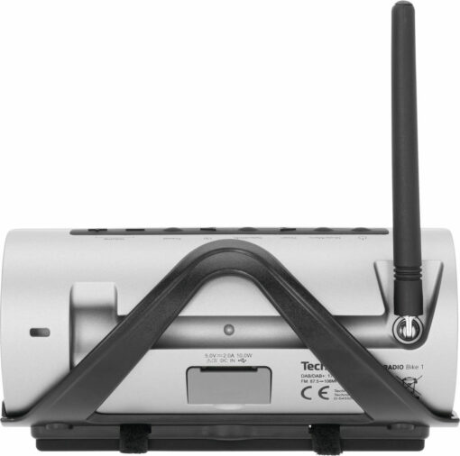 Technisat DigitRadio Bike 1 Φορητό Ραδιόφωνο Επαναφορτιζόμενο DAB+ με Bluetooth Μαύρο - Image 4