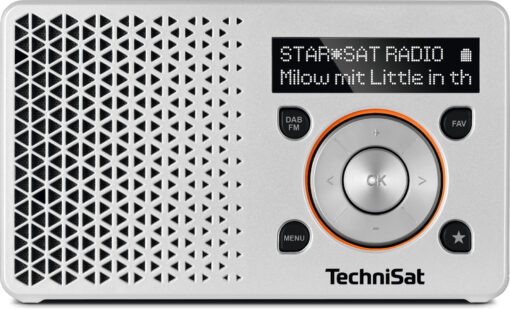 Technisat Digitradio 1 Φορητό Ραδιόφωνο Επαναφορτιζόμενο DAB+ με USB Ασημί