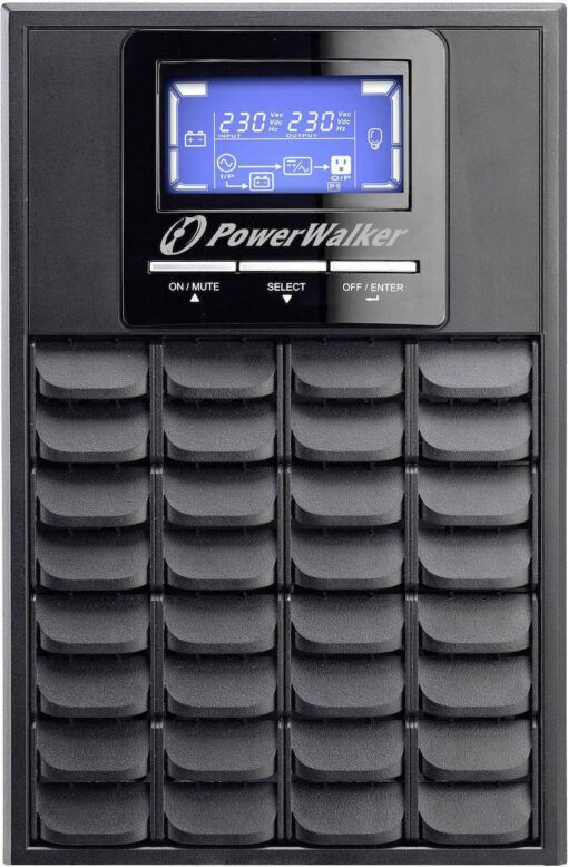 Powerwalker VFI 1000C LCD UPS On-Line 1000VA 800W - Image 5