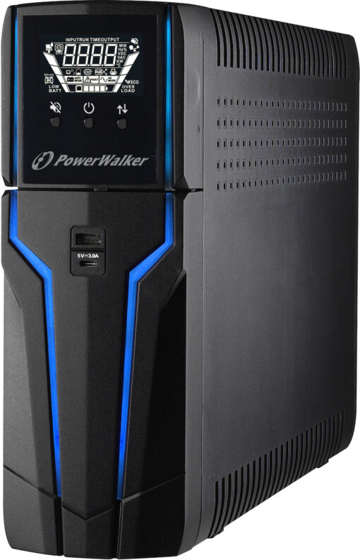 Powerwalker VI 1000 GXB IEC UPS Line-Interactive 1000VA 600W