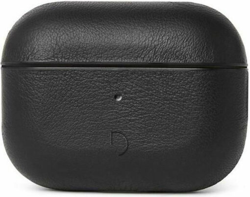 Decoded Leather Aircase Δερμάτινη Μαύρο (Apple AirPods 3)