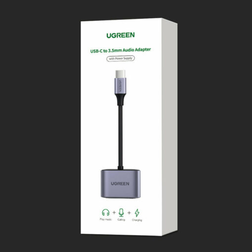 Ugreen USB-C male σε 3.5mm / USB-C female 1τμχ (60164) - Image 4