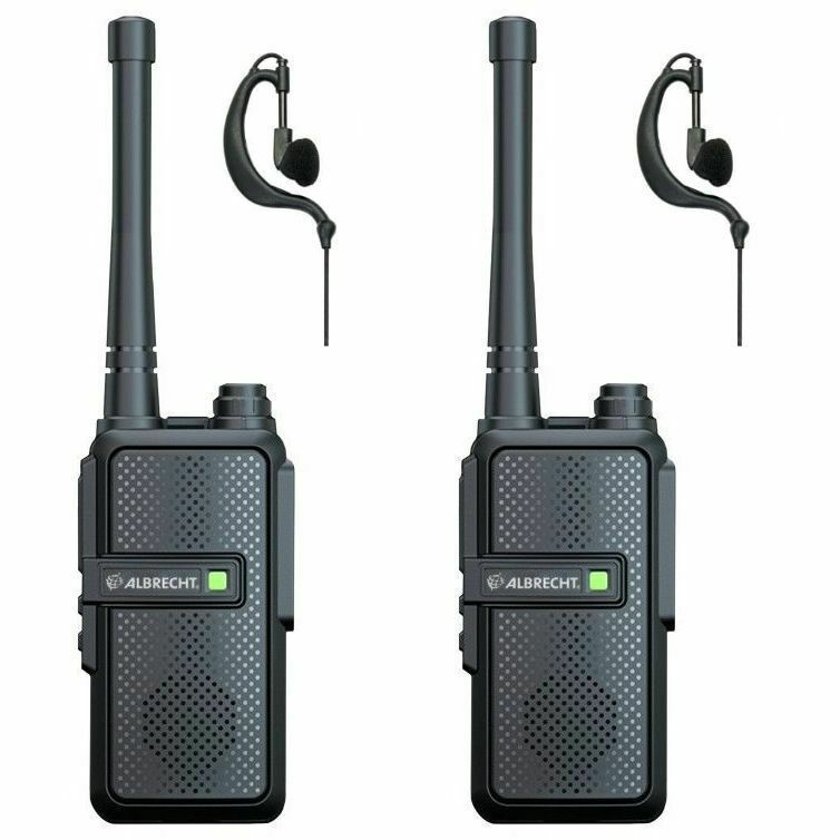 Albrecht Tectalk Worker 3 Ασύρματος Πομποδέκτης PMR χωρίς Οθόνη Σετ 2τμχ