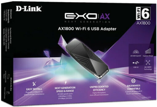 D-Link AX1800 Ασύρματος USB Αντάπτορας Δικτύου 1774Mbps - Image 6