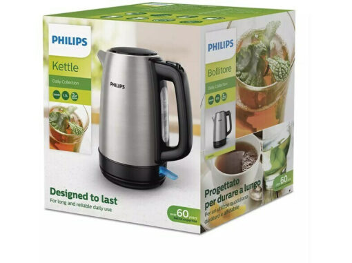 Philips Daily Collection 1.7lt με Ισχύ 2200W Ασημί - Image 2