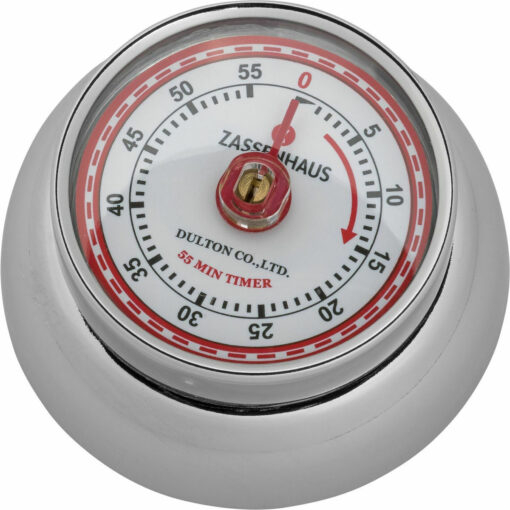 Zassenhaus Αναλογικό Χρονόμετρο Κουζίνας Speed Αντίστροφης Μέτρησης Grey