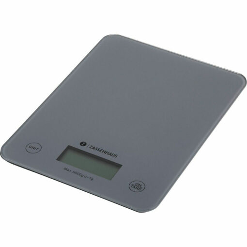 Zassenhaus Balance Ψηφιακή Ζυγαριά Κουζίνας 1gr/5kg Cool Grey - Image 2