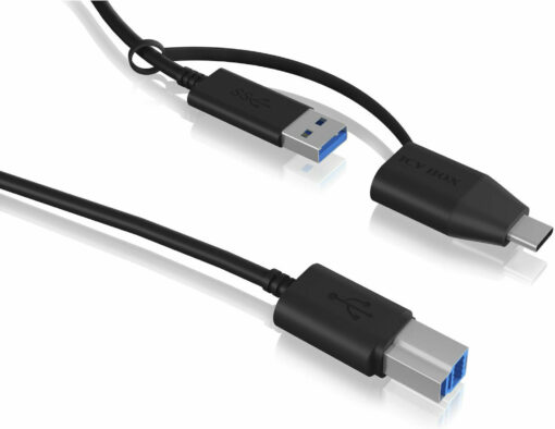 Icy Box Docking Station Σκληρών Δίσκων SATA 2.5" / 3.5" με σύνδεση USB 3.0 (IB-1124L-C3) - Image 5