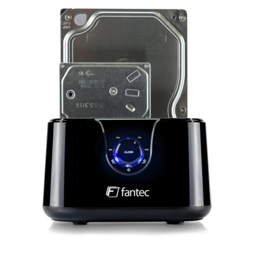 Fantec DS-X2U3-Glanz Docking Station για 2 Σκληρούς Δίσκους SATA 2.5" / 3.5" με σύνδεση USB 3.0 (2494) - Image 3