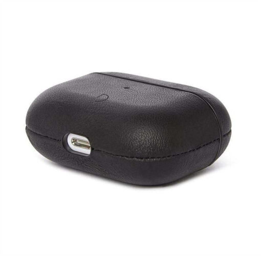 Decoded Leather Aircase Δερμάτινη Μαύρο (Apple AirPods 3) - Image 4