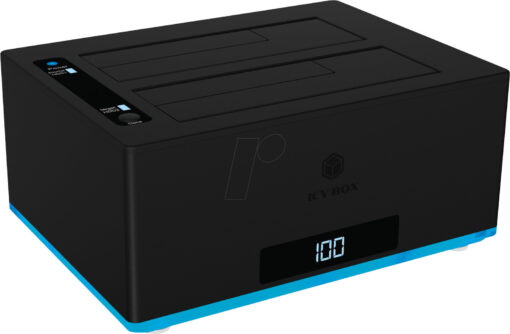Icy Box Docking Station για 2 Σκληρούς Δίσκους SATA 3.5" / 2.5" με σύνδεση USB 3.1 / USB-C (IB-127CL-U3) - Image 2