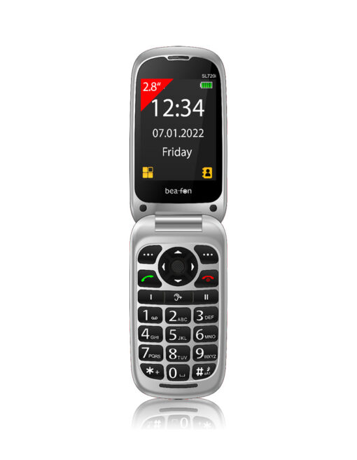Bea-fon SL720i Dual SIM Κινητό με Κουμπιά Black / Silver - Image 5
