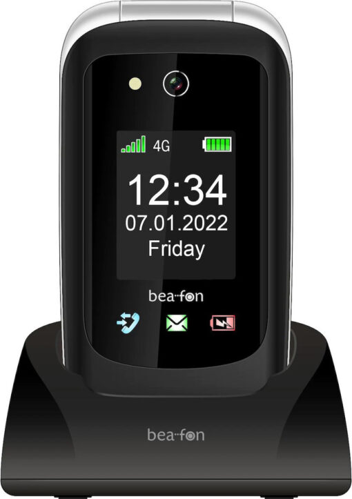 Bea-fon SL720i Dual SIM Κινητό με Κουμπιά Black / Silver - Image 2