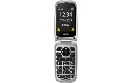 Bea-fon SL720i Dual SIM Κινητό με Κουμπιά Black / Silver